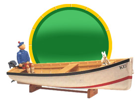 Barque île noire Tintin - Aroutcheff 